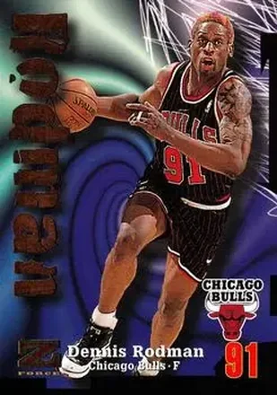 1997-98 SkyBox Z-Force #91 Dennis Rodman