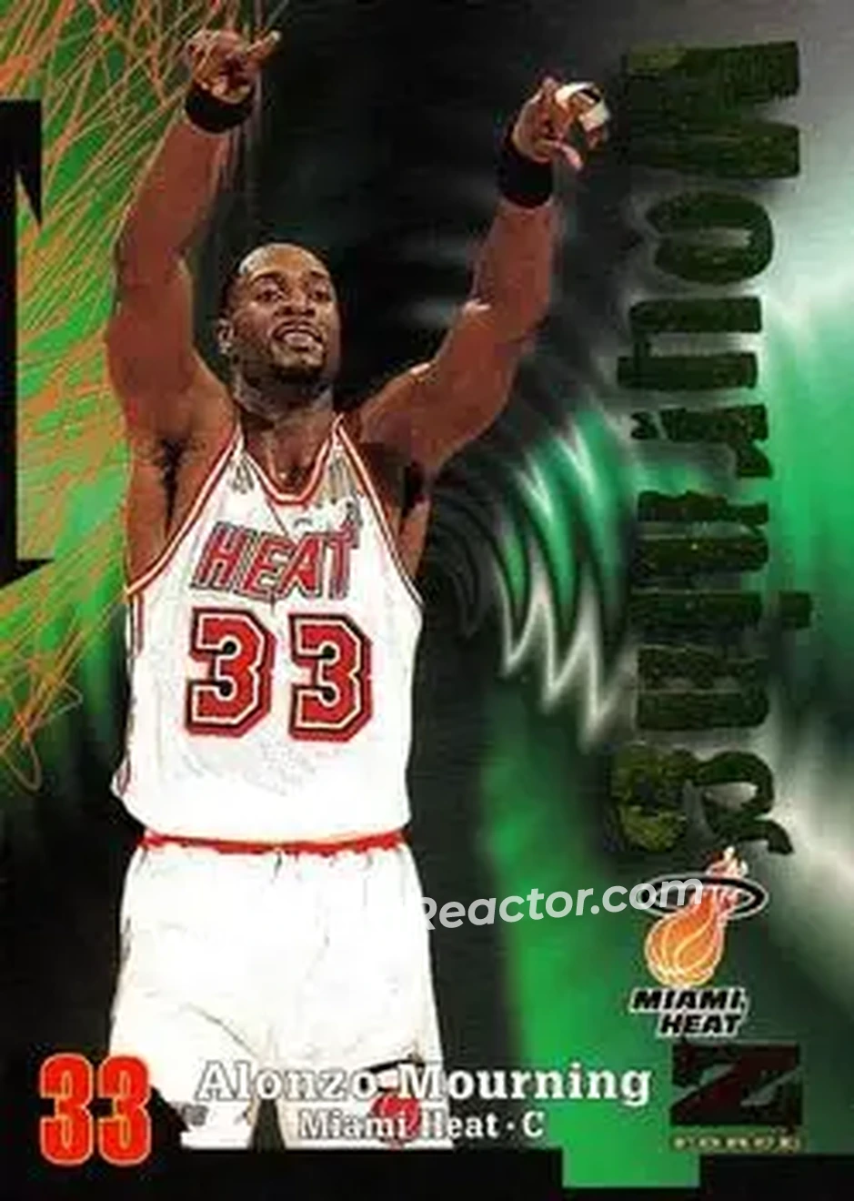 Front of Alonzo Mourning