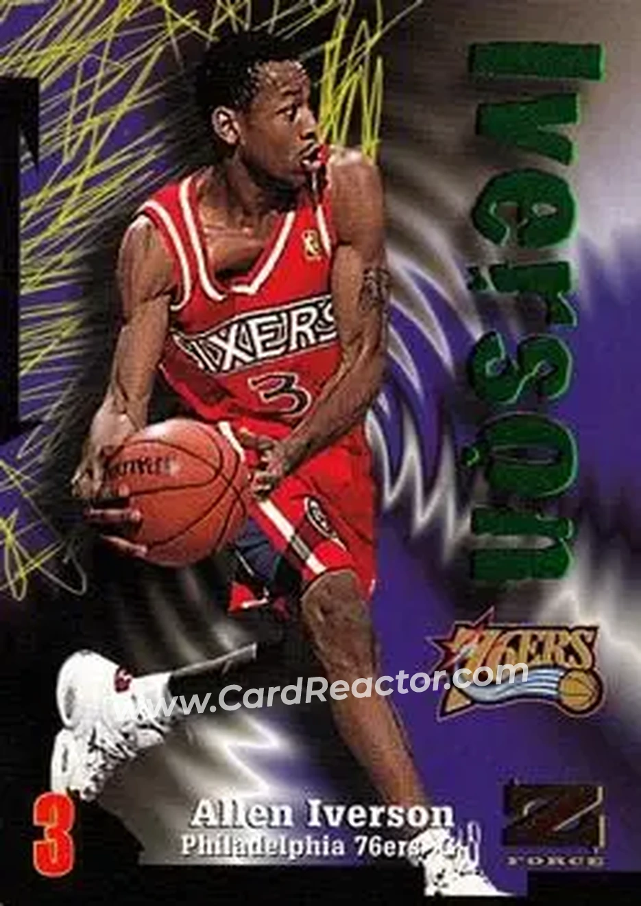Front of Allen Iverson