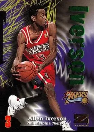 1997-98 SkyBox Z-Force #100 Allen Iverson