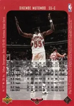 Back of Dikembe Mutombo