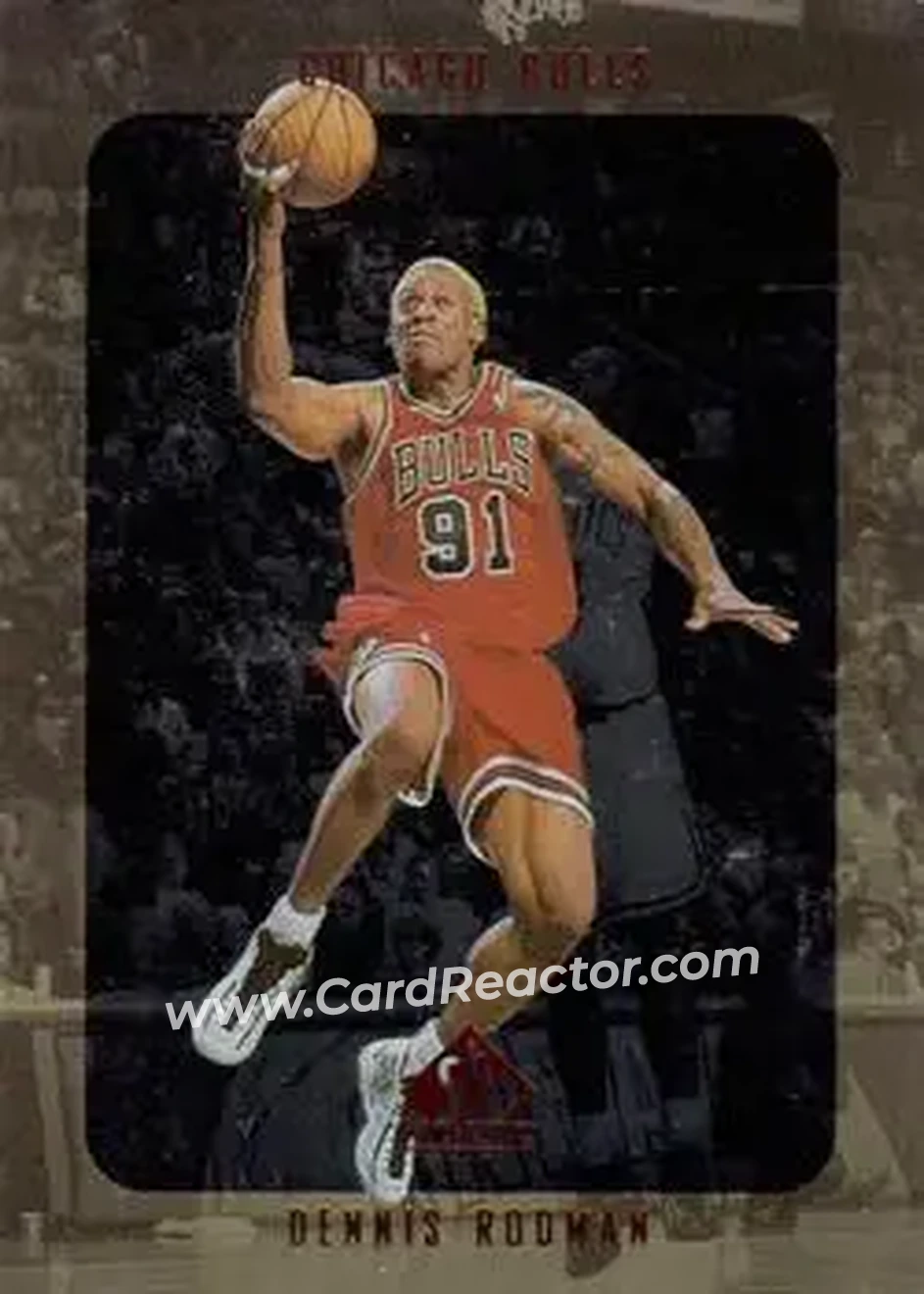 Front of Dennis Rodman
