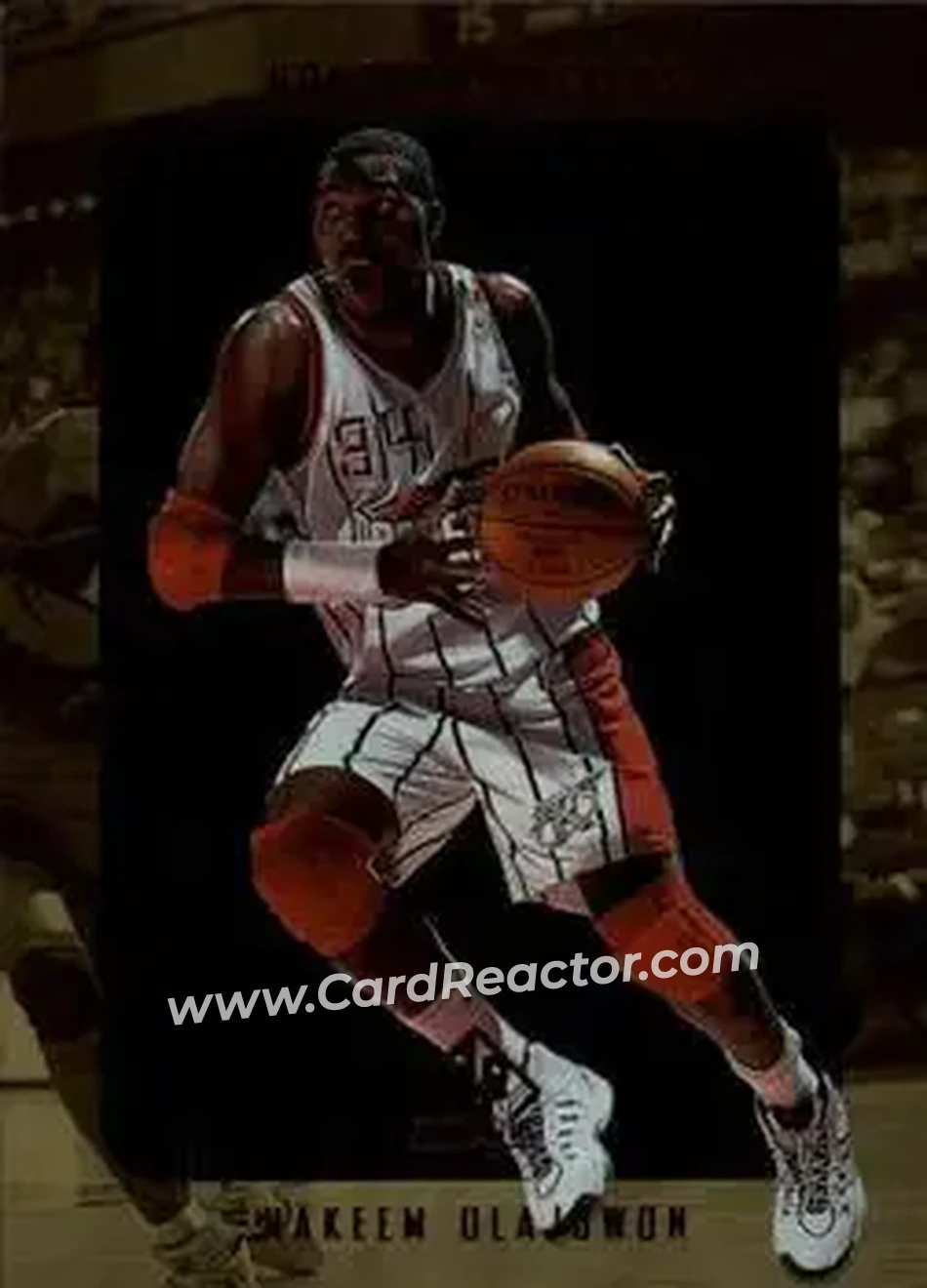 Front of Hakeem Olajuwon