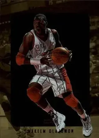 1997-98 SP Authentic #51 Hakeem Olajuwon
