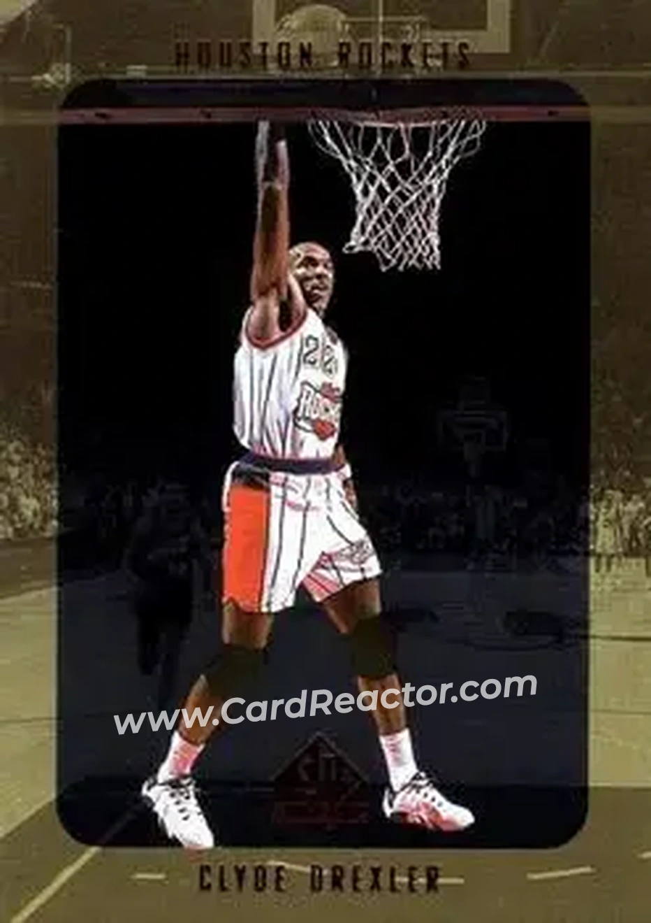 Front of Clyde Drexler