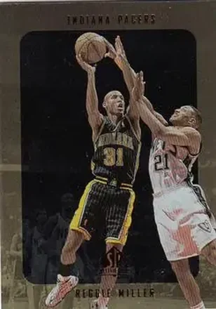 1997-98 SP Authentic #55 Reggie Miller