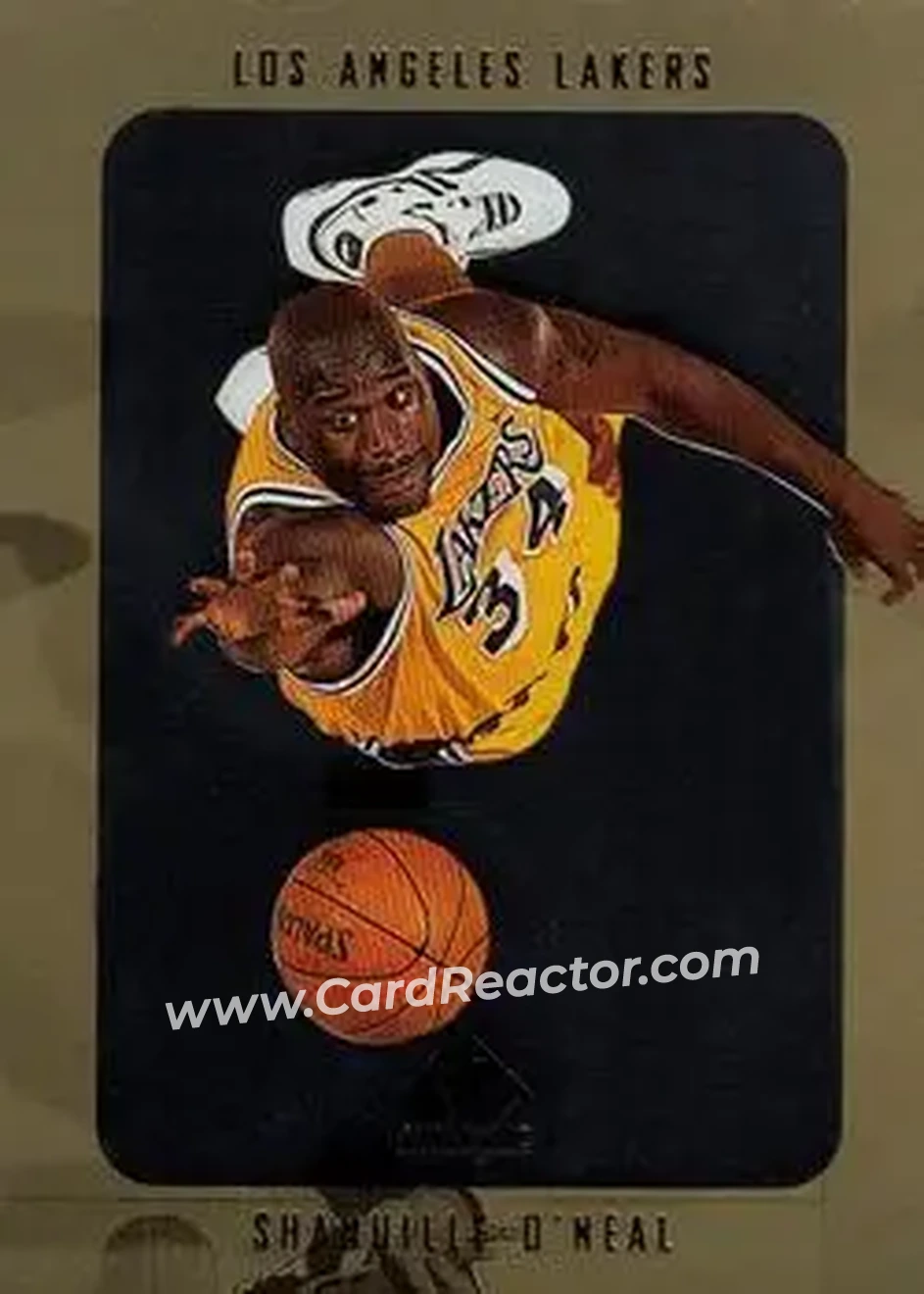 Front of Shaquille O'Neal