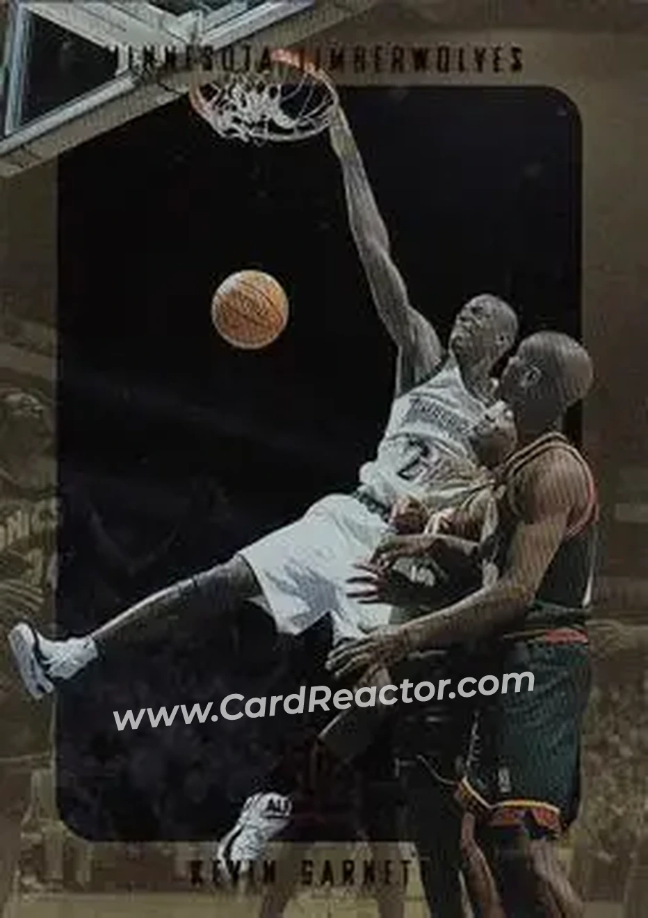 Front of Kevin Garnett