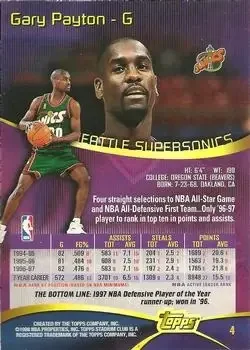 Back of Gary Payton