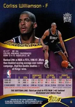 Back of Corliss Williamson