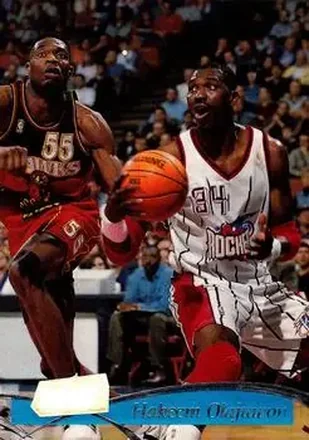 1997-98 Stadium Club #39 Hakeem Olajuwon