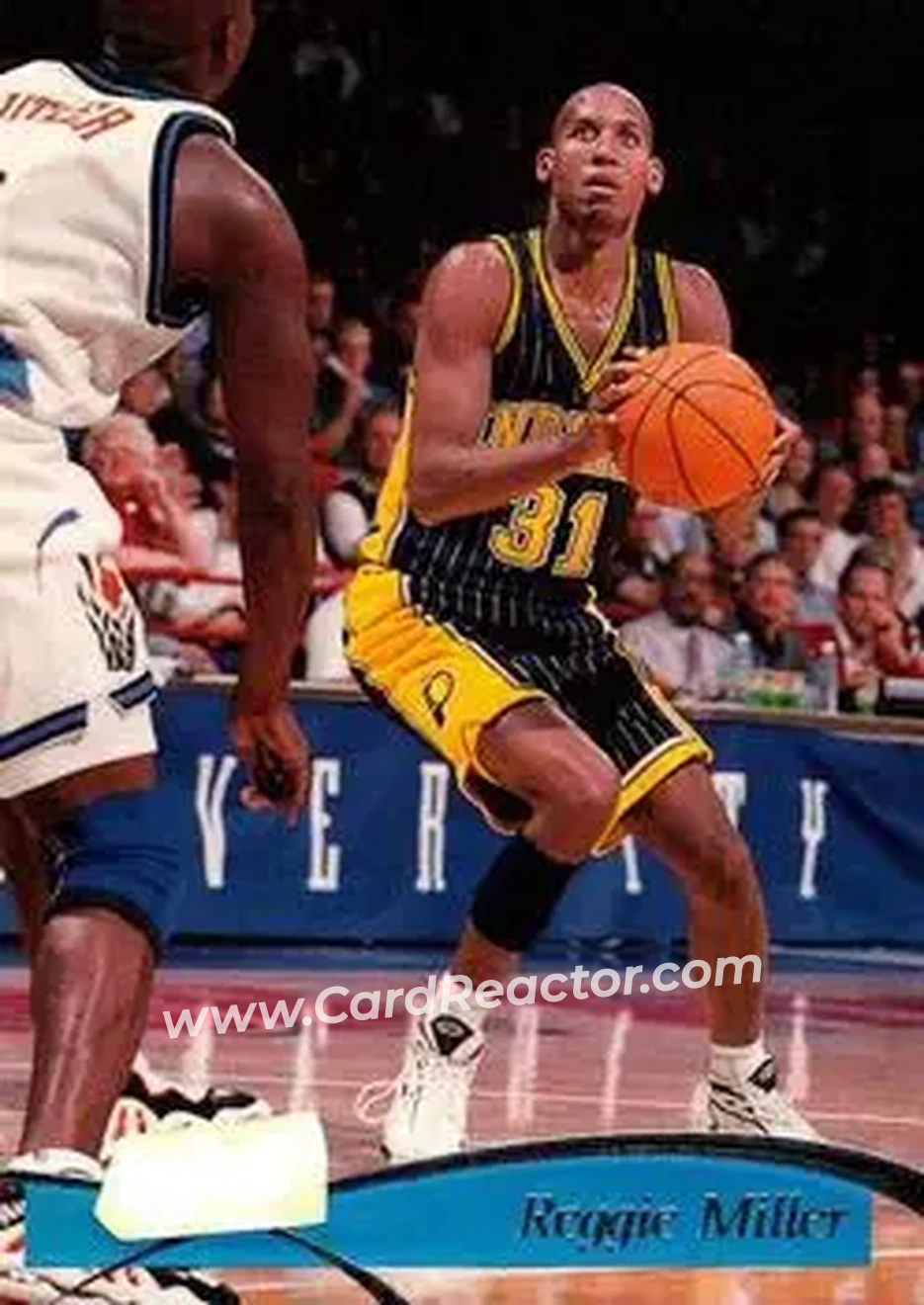 Front of Reggie Miller