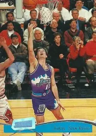 1997-98 Stadium Club #68 John Stockton