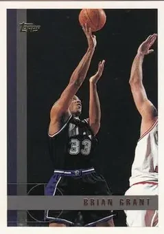 1997-98 Topps #6 - Brian Grant - Sacramento Kings