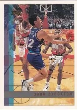1997-98 Topps #8 John Stockton