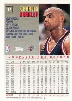 Back of Charles Barkley