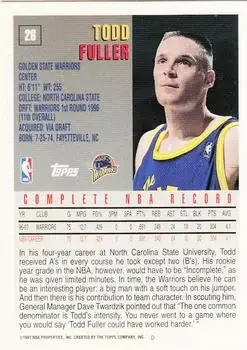 Back of Todd Fuller