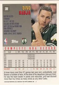 Back of Dino Radja