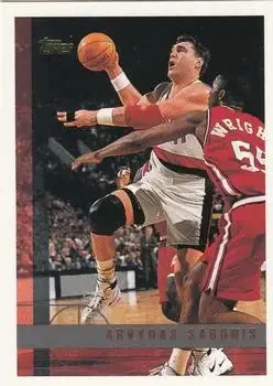 Front of Arvydas Sabonis