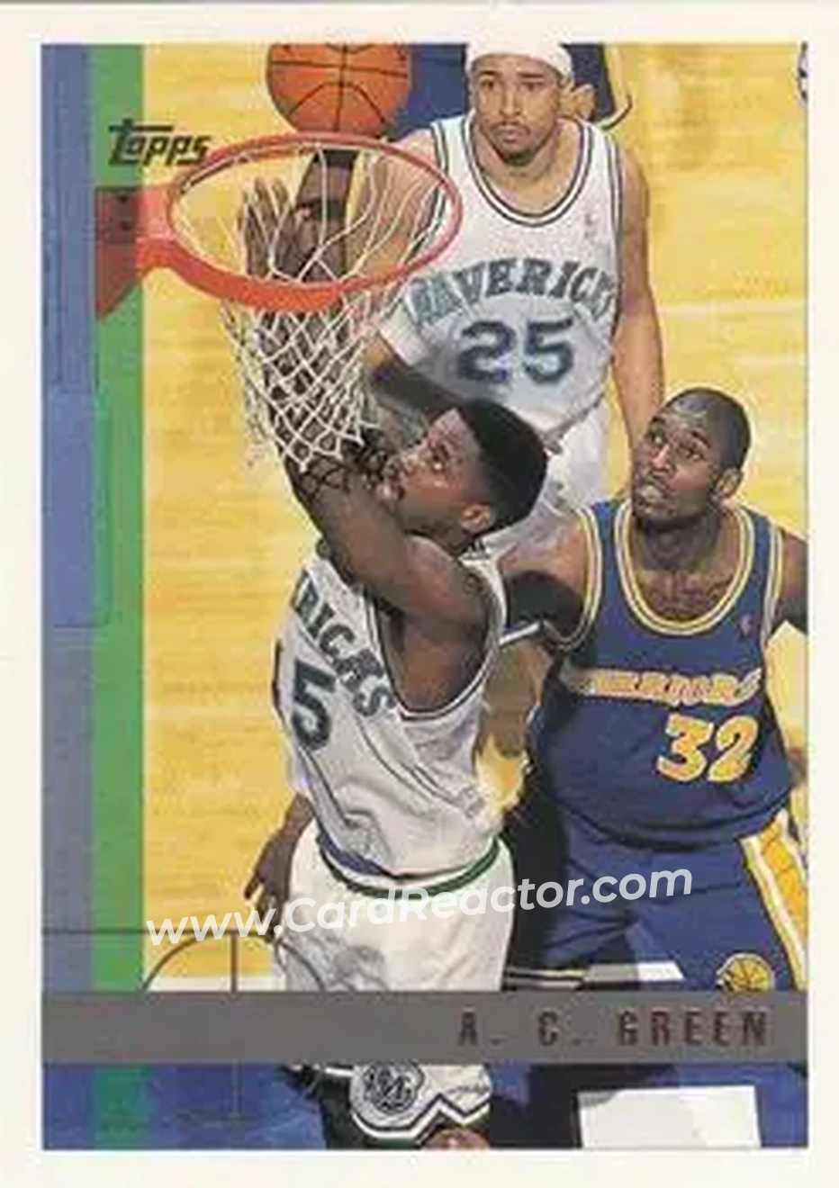 Front of A.C. Green