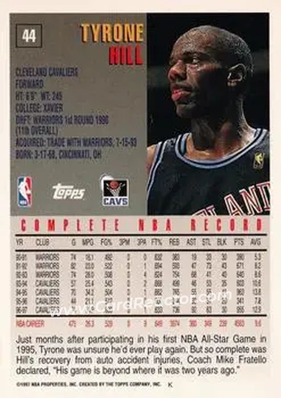 Back of Tyrone Hill