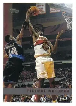 1997-98 Topps #63 Dikembe Mutombo