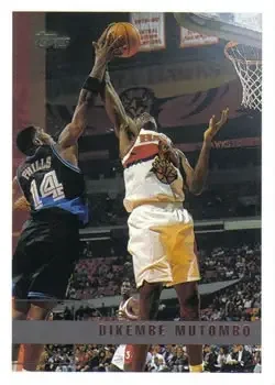 Front of Dikembe Mutombo