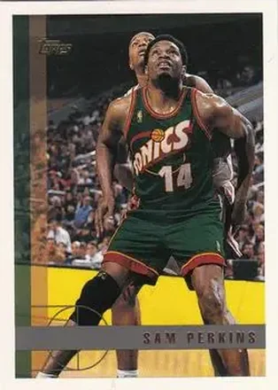1997-98 Topps #64 Sam Perkins