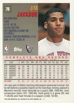 Back of Jim Jackson
