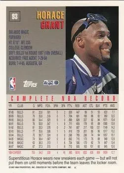 Back of Horace Grant
