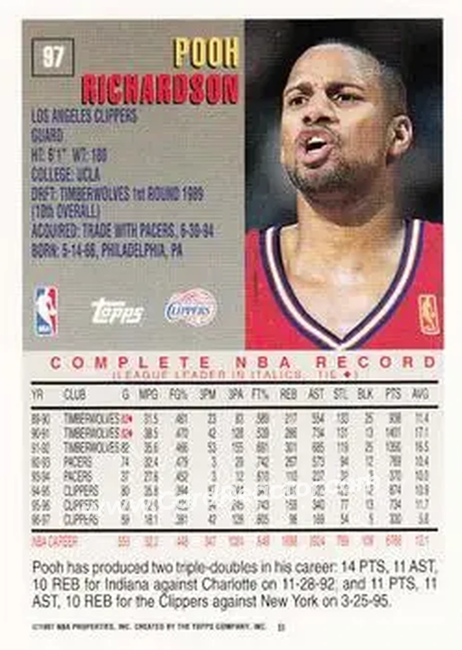 Back of Pooh Richardson