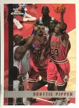 1997-98 Topps Chrome #1 Scottie Pippen