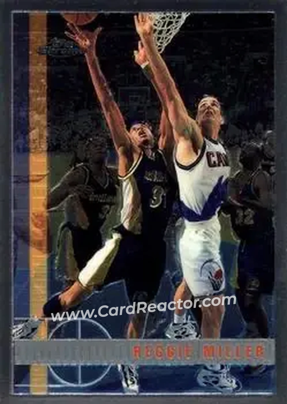 Front of Reggie Miller