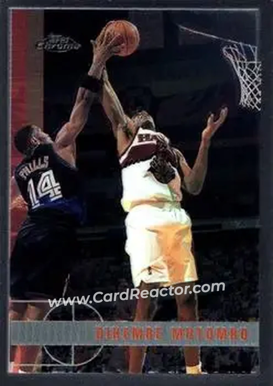 Front of Dikembe Mutombo