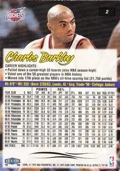 Back of Charles Barkley