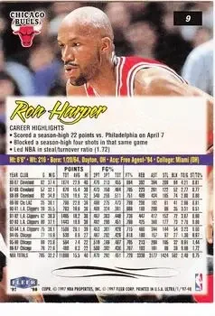 Back of Ron Harper