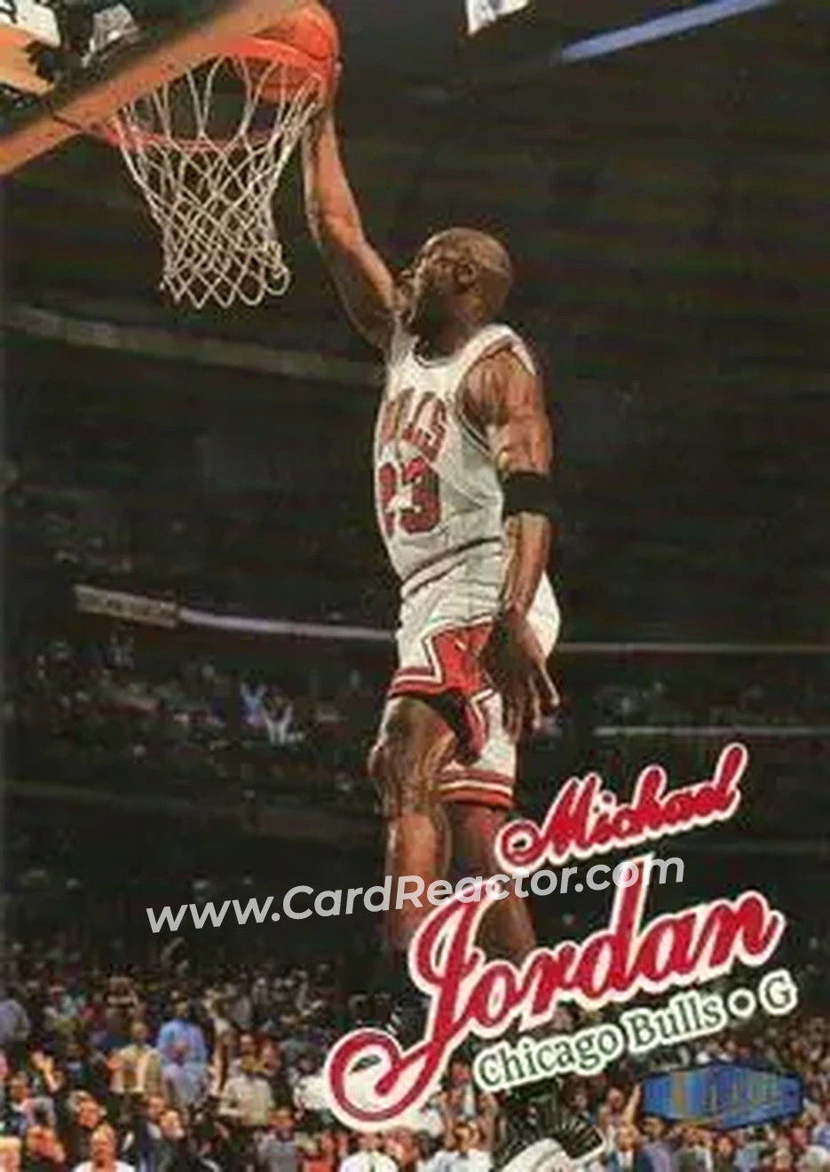 Front of Michael Jordan