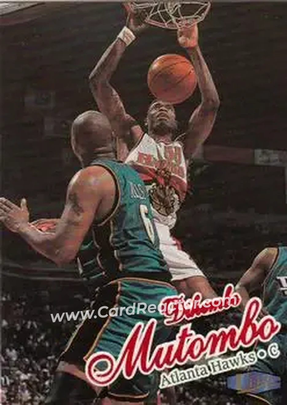 Front of Dikembe Mutombo