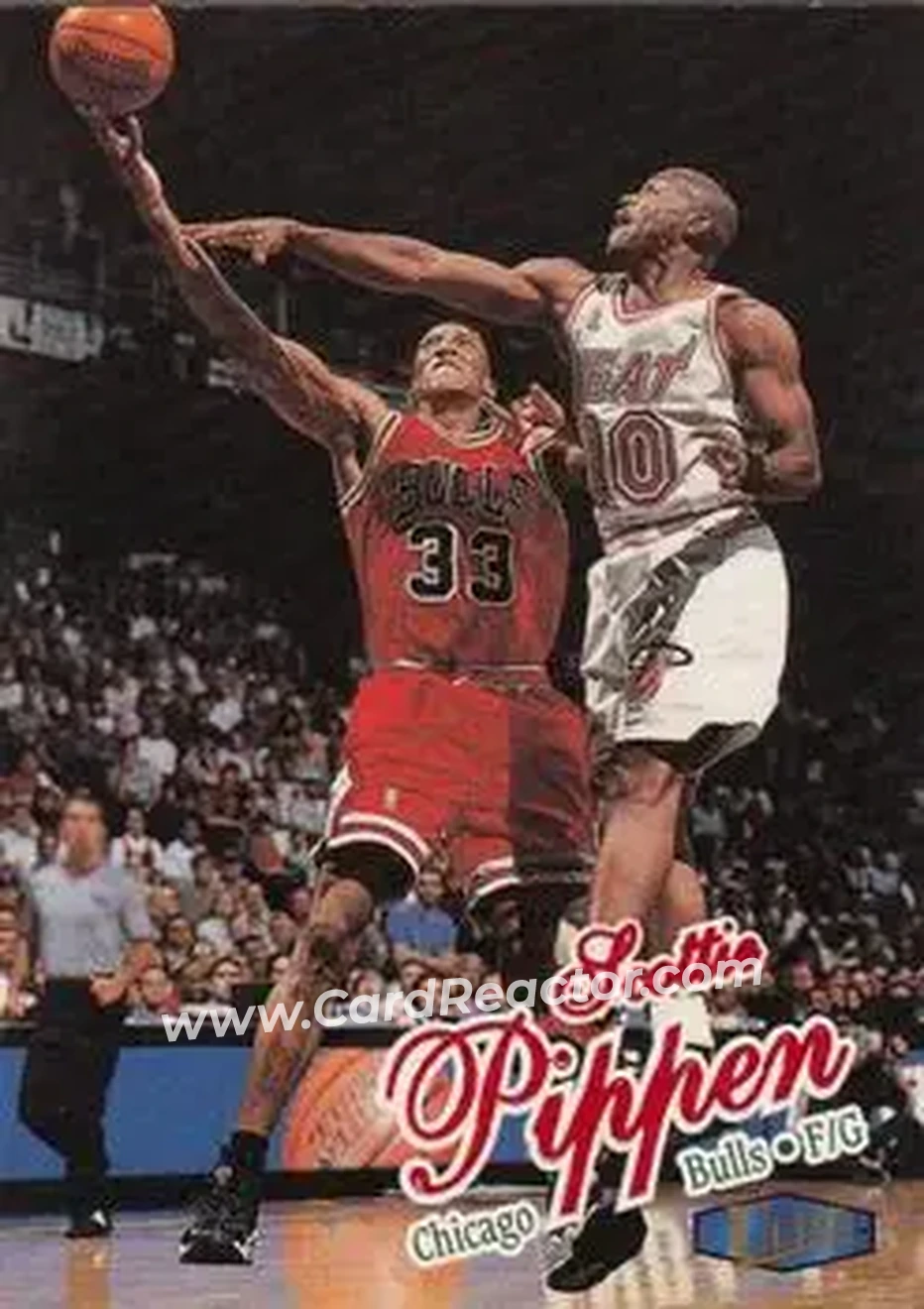 Front of Scottie Pippen