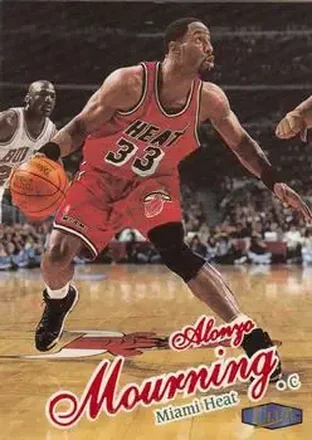 1997-98 Ultra #60 Alonzo Mourning