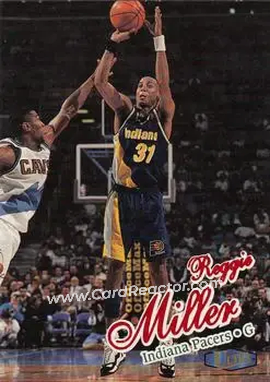 Front of Reggie Miller