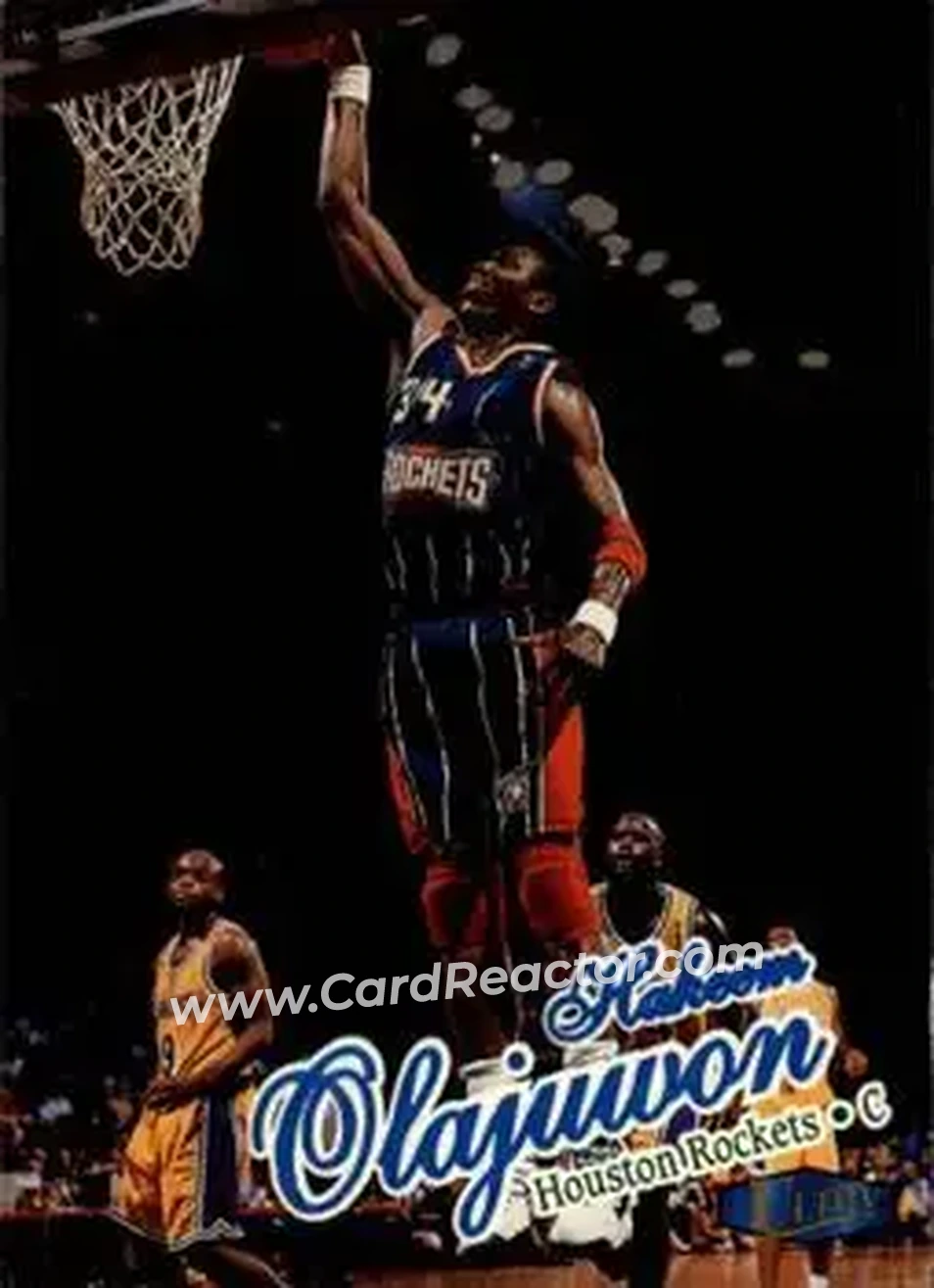 Front of Hakeem Olajuwon