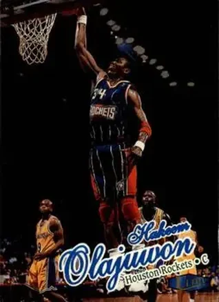 1997-98 Ultra #82 Hakeem Olajuwon