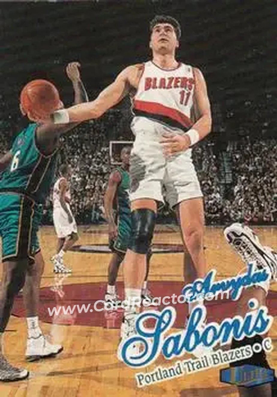 Front of Arvydas Sabonis