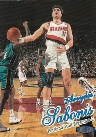 1997-98 Ultra #93 Arvydas Sabonis