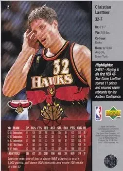 Back of Christian Laettner
