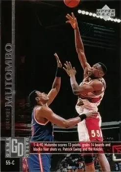 1997-98 Upper Deck #4 Dikembe Mutombo