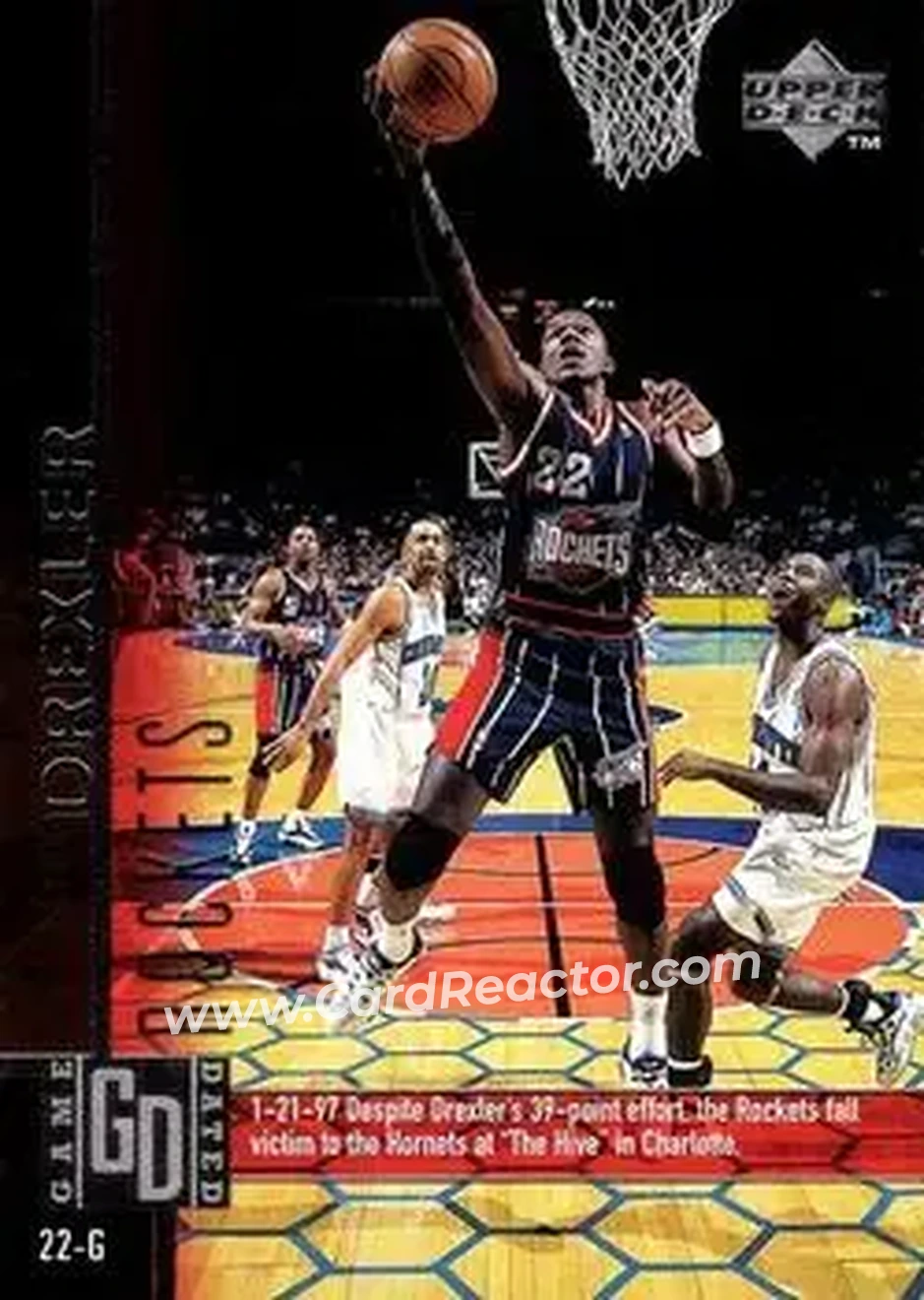 Front of Clyde Drexler