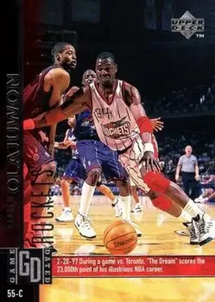 1997-98 Upper Deck #45 Hakeem Olajuwon