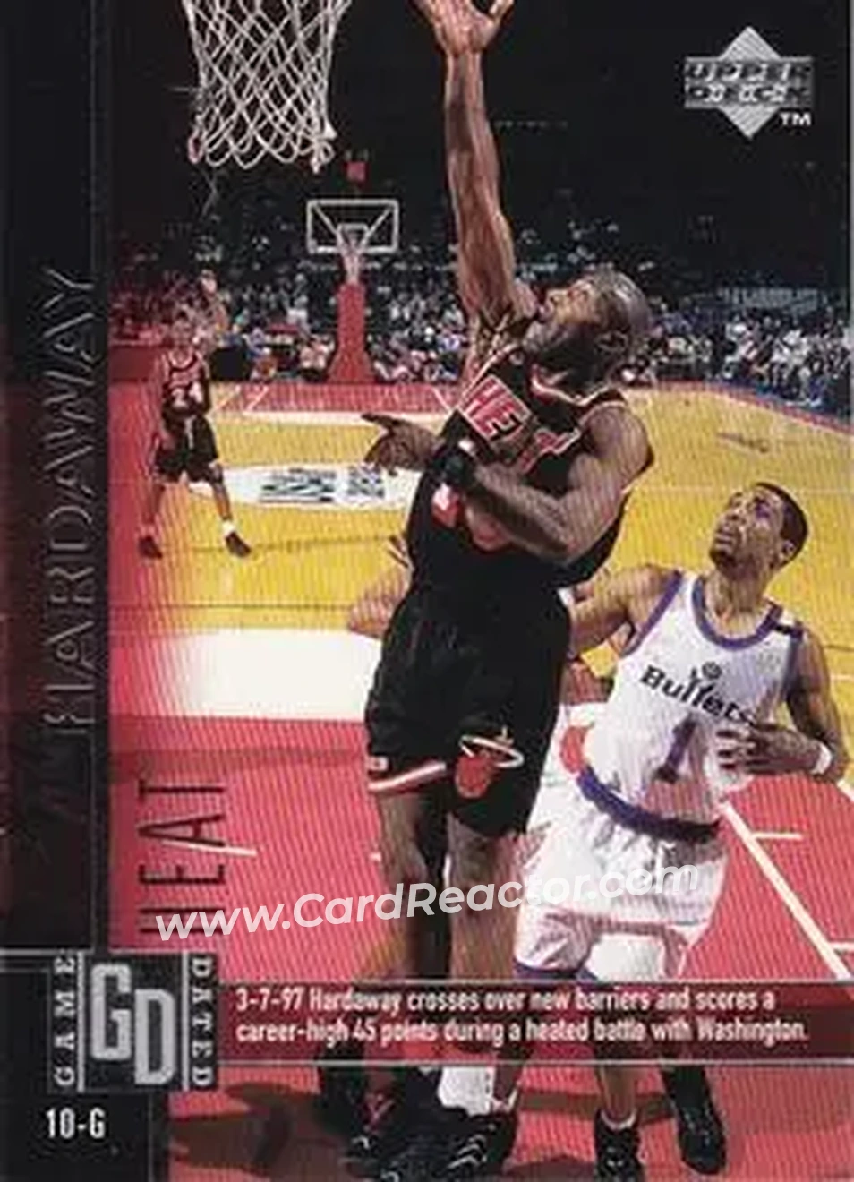 Front of Tim Hardaway